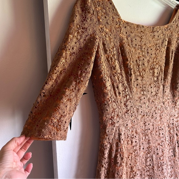 Vintage Hand-Made Lace Dress - Picture 2 of 9